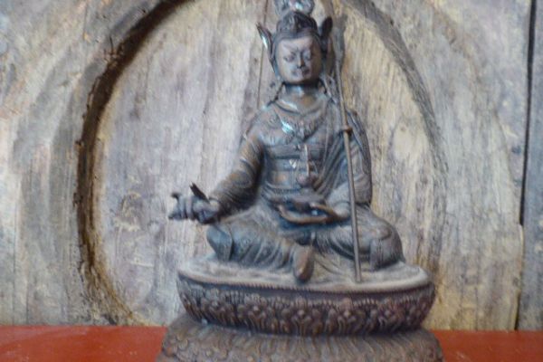 Guru Rimpoche - Shakjabronze aus Nepal
