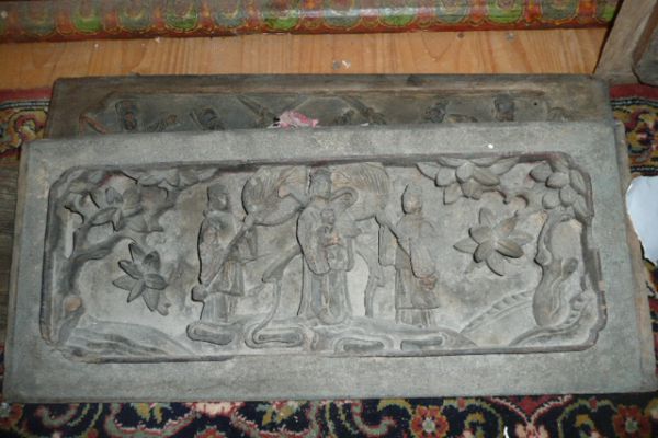 Holzrelief - Asiatica Foth