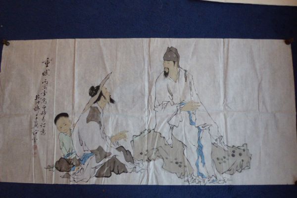 Malerei auf Seidenpapier aus China - Asiatica Foth